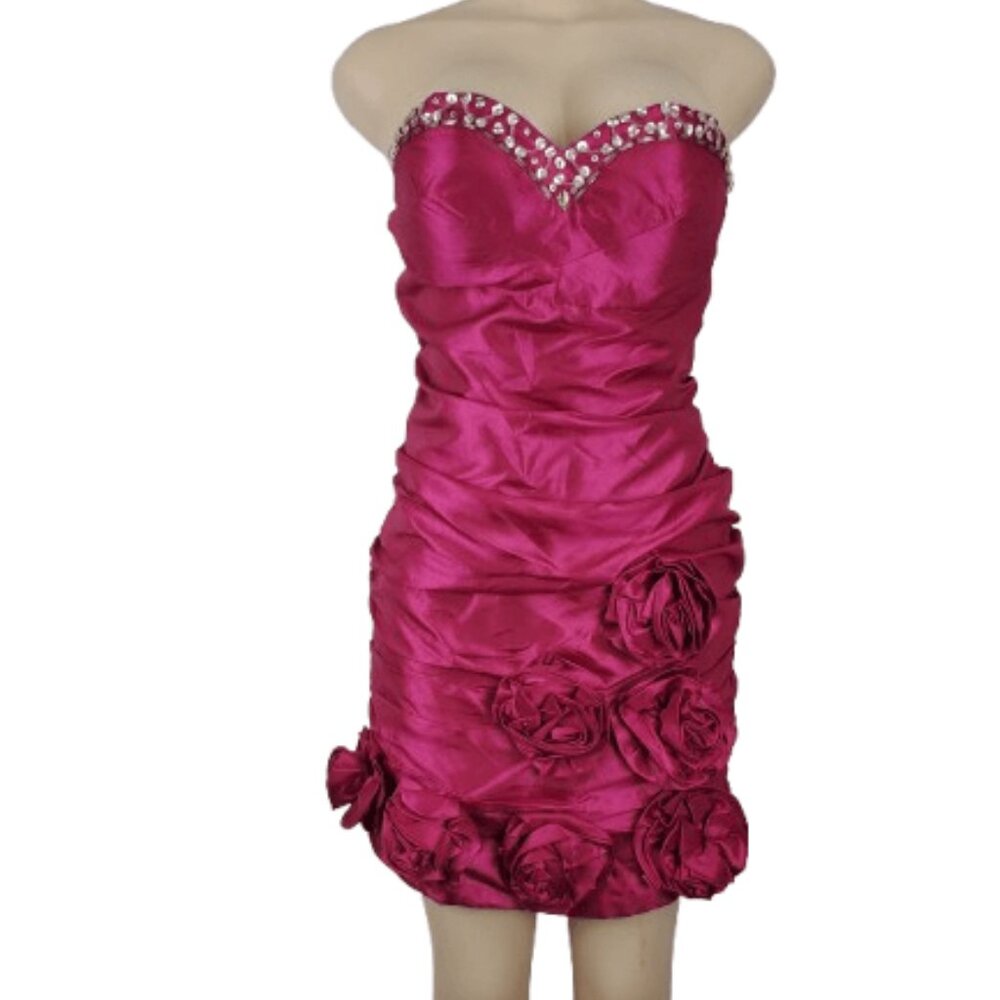 Ever Pretty women's fuchsia tube dress size 8